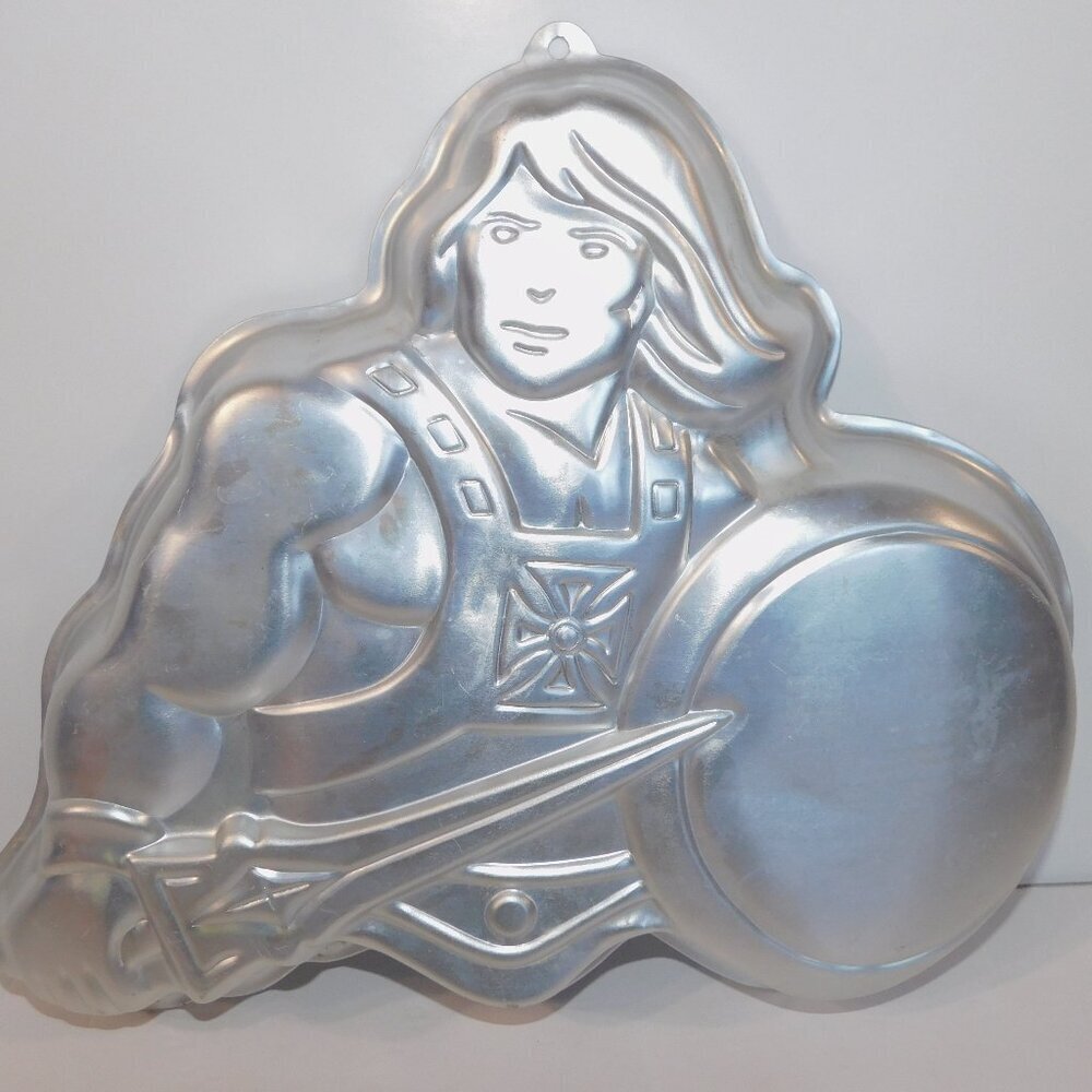 VTG 1983 Masters of the Universe He-Man Wilton Cake Pan Mold Mattel 2105-3184